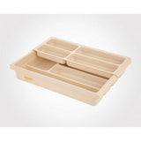 Elegant Plastic Cutlery Rack with classic design and royal shape, 30x41x8 cm.