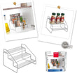 Kitchen Organisation Space Saving Steel Racks Set of 5 pcs