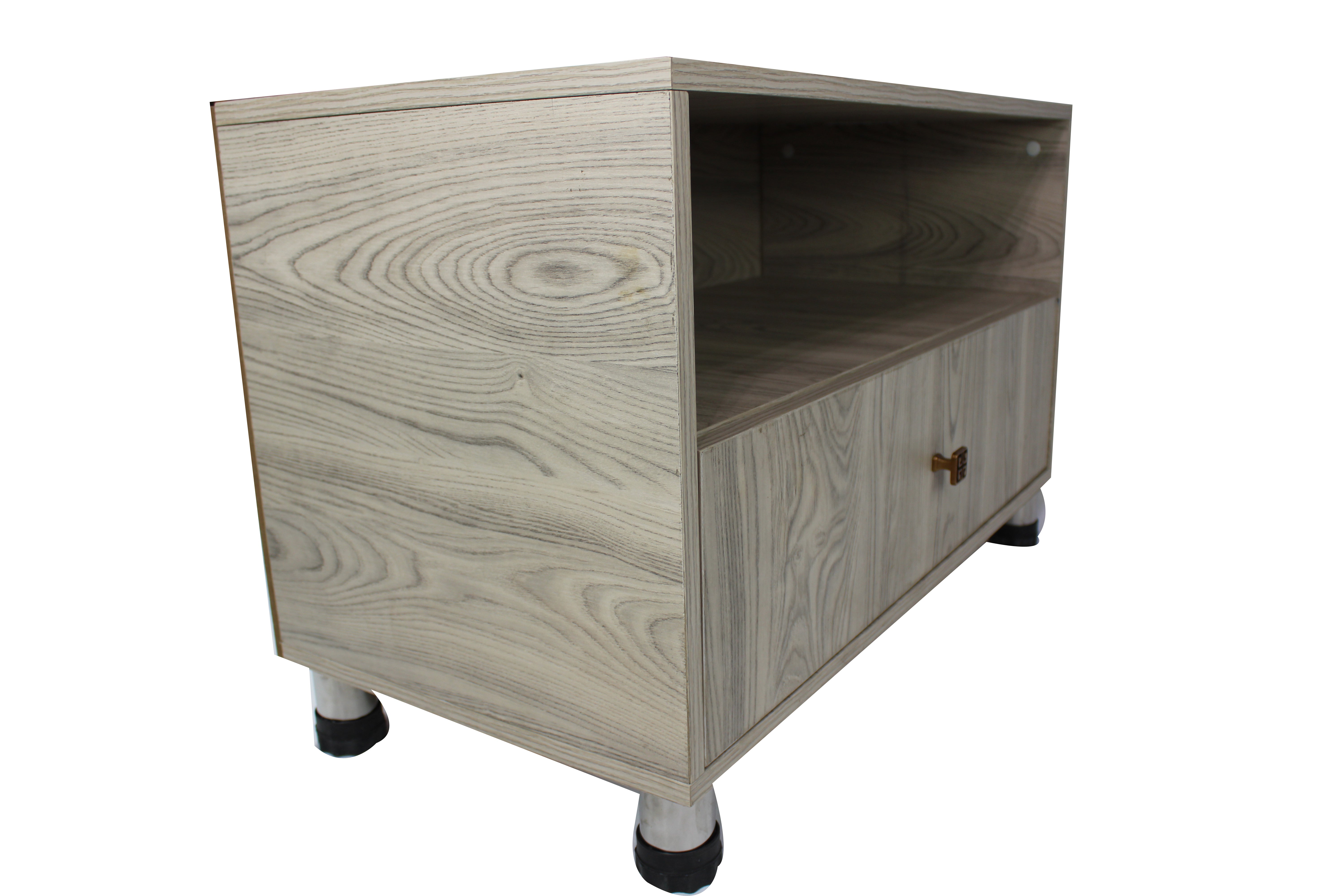 Streamline™ TV Unit with Single Drawer and Open Shelf