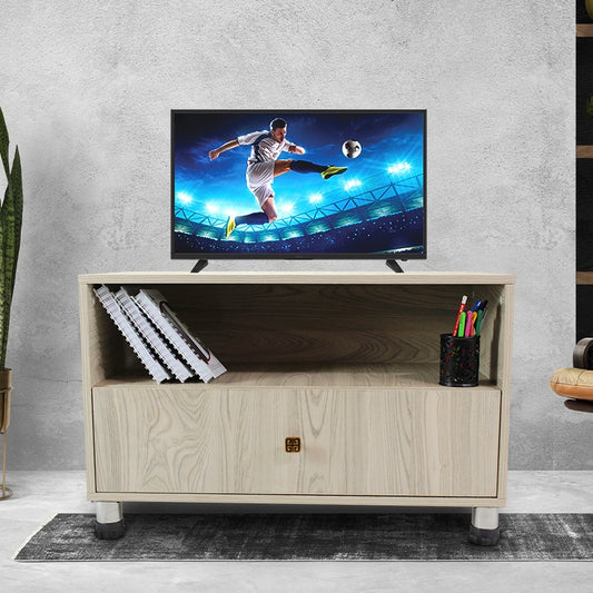 Streamline™ TV Unit with Single Drawer and Open Shelf