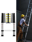  Its compact design allows for easy storage and transportation, while its lightweight construction makes it a breeze to maneuver. From painting and repairs to reaching high shelves or roofs, this telescoping ladder is your reliable companion for conquering any elevation challenge.