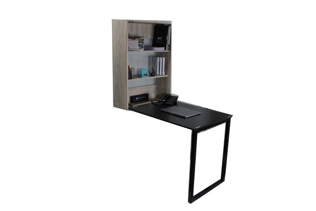FlexiTable™ Wall-Mounted Folding Table – Lucky Home Alu