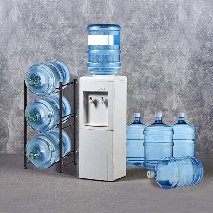 The 3 tiers provide plenty of space for multiple water bottles, and the easy-to-assemble design makes it a breeze to set up. Order yours today!