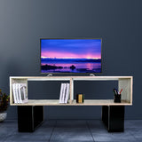 Harmony™ TV Unit with Dual Open Shelves - Contemporary Design for Stylish Living