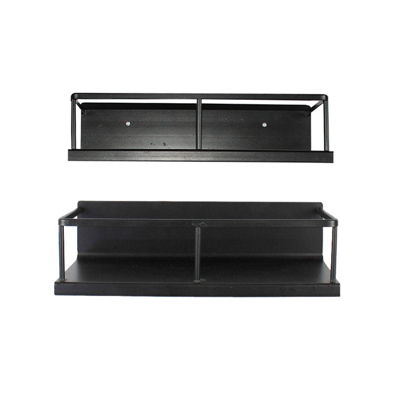 SleekSpace™ Pair of NoDrill WallMount Bathroom Aluminum Shelf Lucky