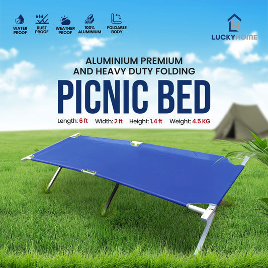 Aluminium Premium and Heavy Duty Folding Picnic Bed