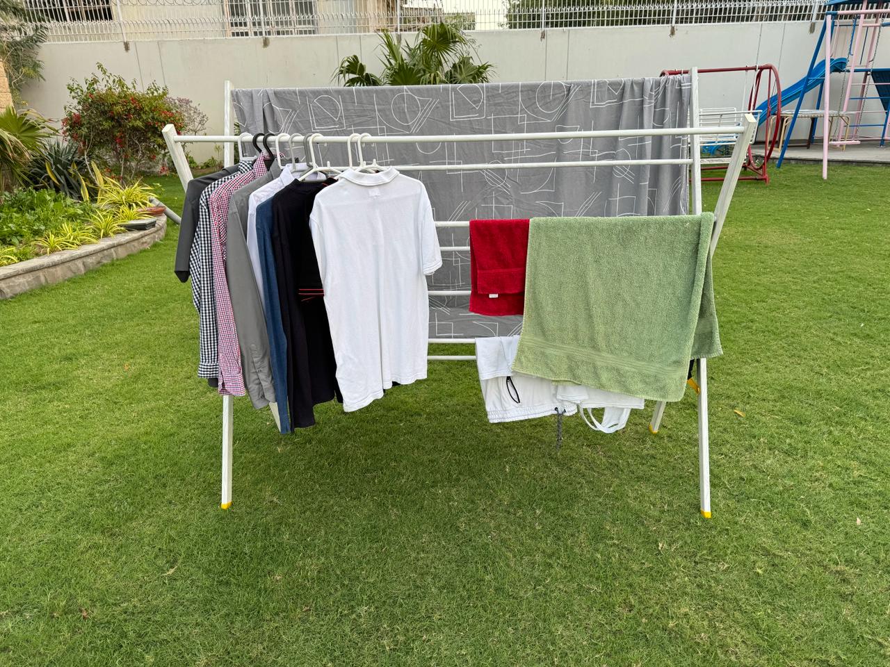 Mega Aluminium Clothes Drying + Hanging Rack Extra Large + Dryer