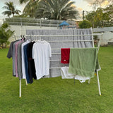 Mega Aluminium Clothes Drying + Hanging Rack Extra Large + Dryer