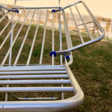 Aluminium 4 Wings Flower Clothes Drying Rack – Rustproof and Foldable