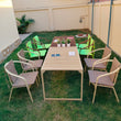 Aluminium Outdoor Table Chair Set