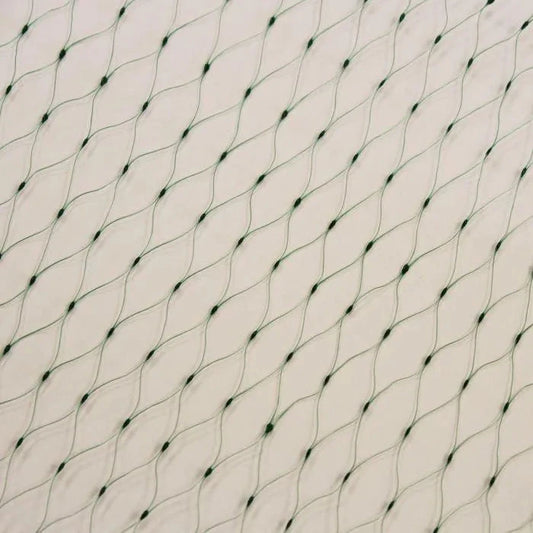 Durable nylon anti-bird net (6x30 feet) for effective protection against birds, pests, and supporting climbing plants.