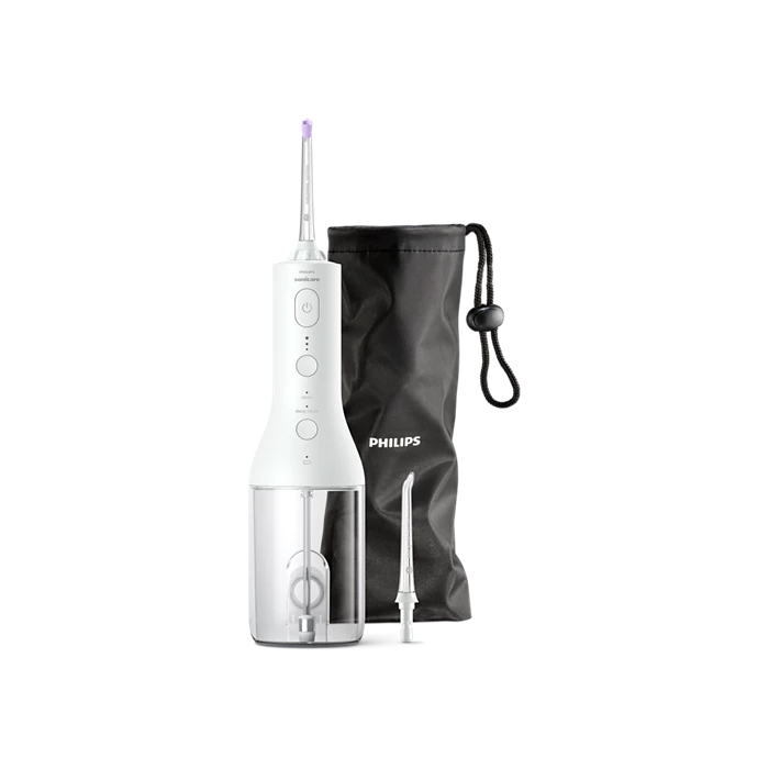 Philips Sonicare Power Flosser 3000 HX3806/3 with three cleaning modes for effective plaque removal and gum care.