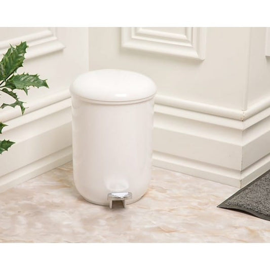 Compact 3L dustbin  perfect for small spaces like bathrooms or offices.