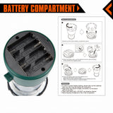 Compact and durable portable lantern with adjustable brightness for outdoor activities