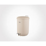 Compact 3L dustbin  perfect for small spaces like bathrooms or offices.