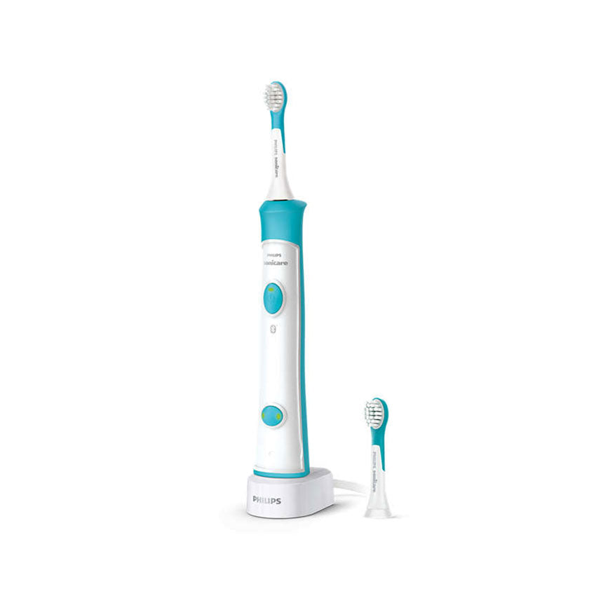 Philips Sonicare For Kids HX6321/03 electric toothbrush with Bluetooth app for fun and effective brushing habits.