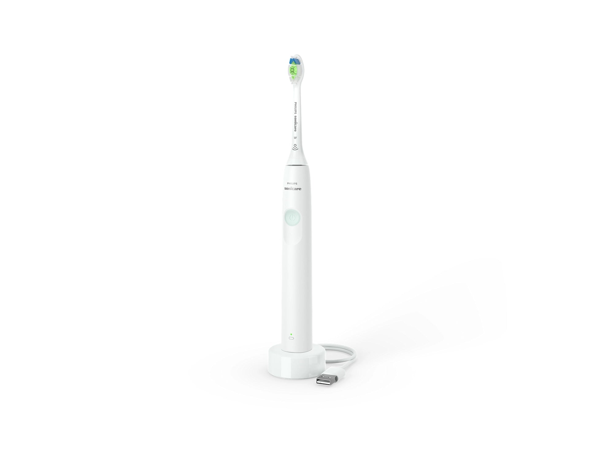 Philips Sonicare 1100 Series HX3641/41 electric toothbrush with advanced sonic technology for effective plaque removal and gum care.