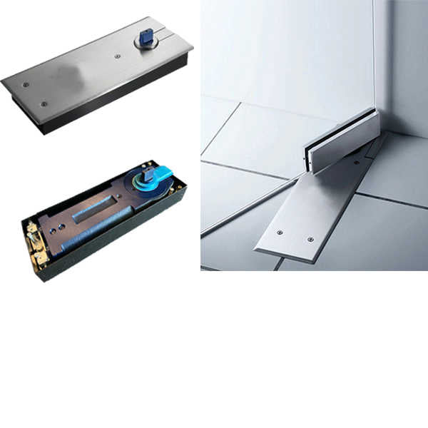 Kolf Floor Hinge KTS-8401 for doors between 900-1000mm, 90kg load capacity.