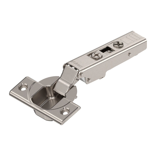 Soft-close CLIP top hinge with 110° opening and collision prevention design.