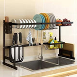 over sink dish drying rack