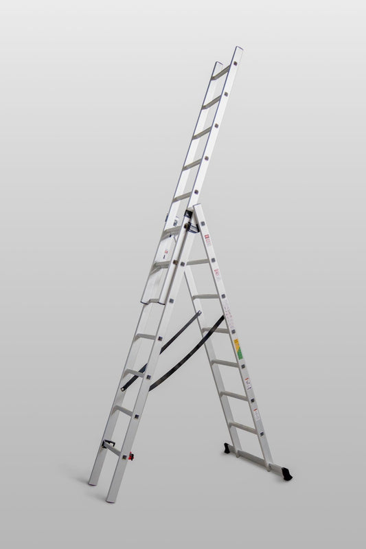 Aluminum Type Y Ladder: Lightweight, Durable, and Versatile for Multi-Purpose Use (6ft to 12ft)